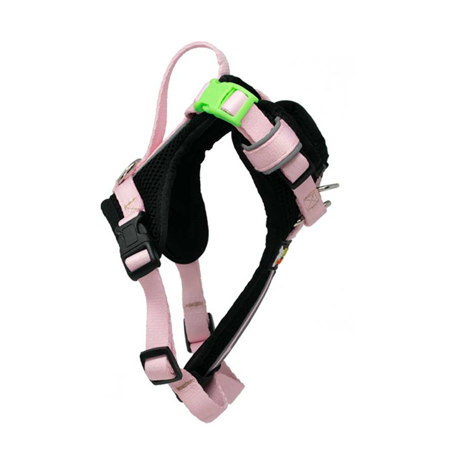 front harness pink angle 2