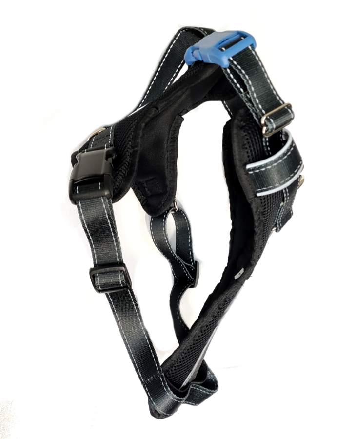 Bark Woof harness yellow clip